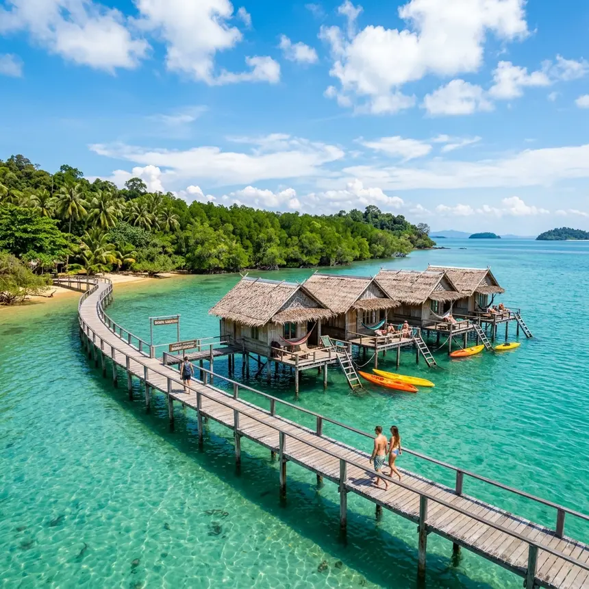 เกาะพยาม ระนอง มัลดีฟส์เมืองไทยสไตล์สโลว์ไลฟ์